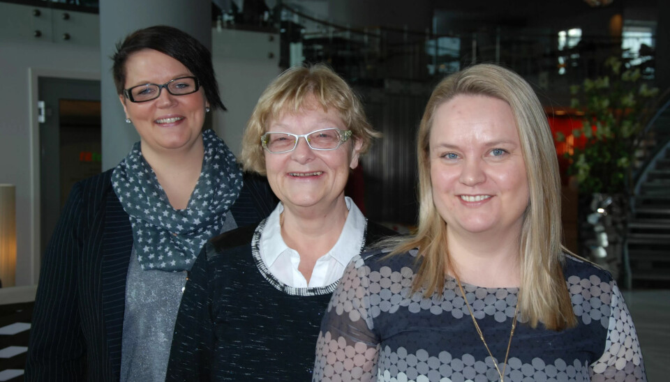 VIL MER: De har økt rekrutteringen av lærlinger. Nå vil Veronica Jacobsen, Grethe Ernø Johansen og Anita Mentzoni-Einarsen også skaffe dem jobb i sykehusene. VIL MER: De har økt rekrutteringen av lærlinger. Nå vil Veronica Jacobsen, Grethe Ernø Johansen og Anita Mentzoni-Einarsen også skaffe dem jobb i sykehusene.