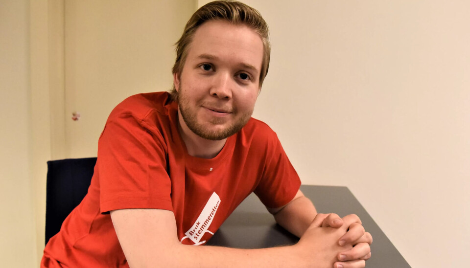 Mats Monsen (29) er på plass på kontoret til Fagforbundet Trondheim, etter seks år i hovedstaden. Mats Monsen (29) er på plass på kontoret til Fagforbundet Trondheim, etter seks år i hovedstaden.