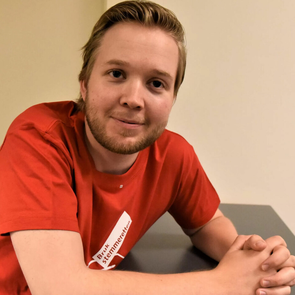Mats Monsen (29) er på plass på kontoret til Fagforbundet Trondheim, etter seks år i hovedstaden. Mats Monsen (29) er på plass på kontoret til Fagforbundet Trondheim, etter seks år i hovedstaden.