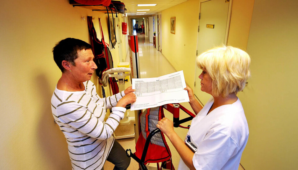 FRIVILLIGE HELGER: Fagforbundets medlemmer er villige til å jobbe fire ekstra helger mot økt stillingsprosent og kompensasjon, ifølge hovedtillitsvalgt Grete Kvernå. FRIVILLIGE HELGER: Fagforbundets medlemmer er villige til å jobbe fire ekstra helger mot økt stillingsprosent og kompensasjon, ifølge hovedtillitsvalgt Grete Kvernå.