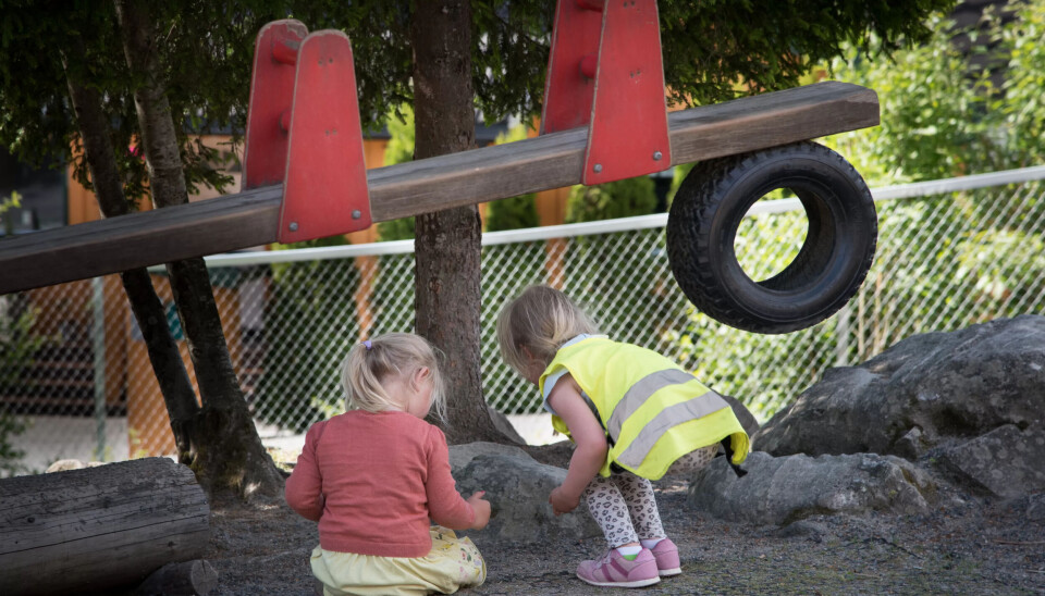 LEK: ”Barndommen skal ikke være et venterom på vei til det voksne livet”, sier forskeren Friedrich Fröbel. (Illustrasjonsfoto) LEK: ”Barndommen skal ikke være et venterom på vei til det voksne livet”, sier forskeren Friedrich Fröbel. (Illustrasjonsfoto)
