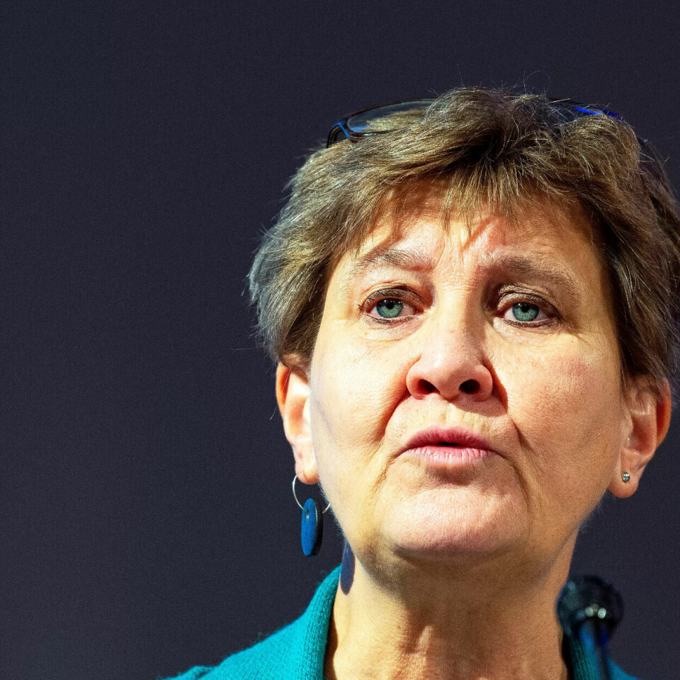 Mette Nord, leder i Fagforbundet. Mette Nord, leder i Fagforbundet.