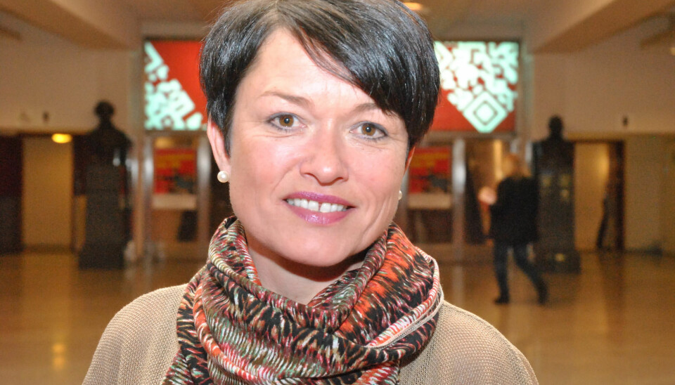 Nestleder i Fagforbundet, Sissel M. Skoghaug. Nestleder i Fagforbundet, Sissel M. Skoghaug.
