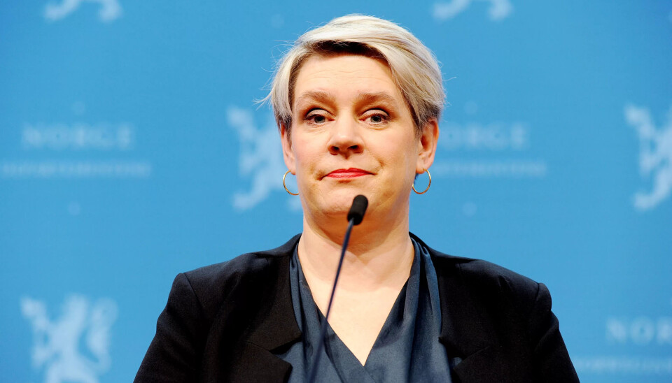 ARBEIDS- OG INKLUDERINGSMINISTER: Marte Mjøs Persen. ARBEIDS- OG INKLUDERINGSMINISTER: Marte Mjøs Persen.