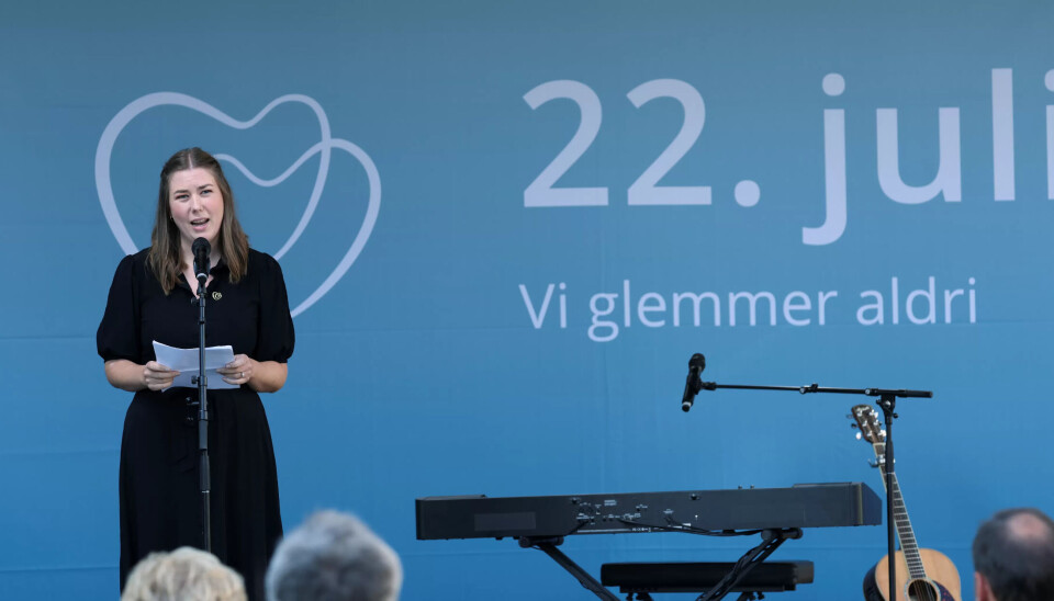 KRITISK: Den livsfarlige rasismen og hatet lever fortsatt, sier AUF-leder Astrid W.E. Hoem. KRITISK: Den livsfarlige rasismen og hatet lever fortsatt, sier AUF-leder Astrid W.E. Hoem.