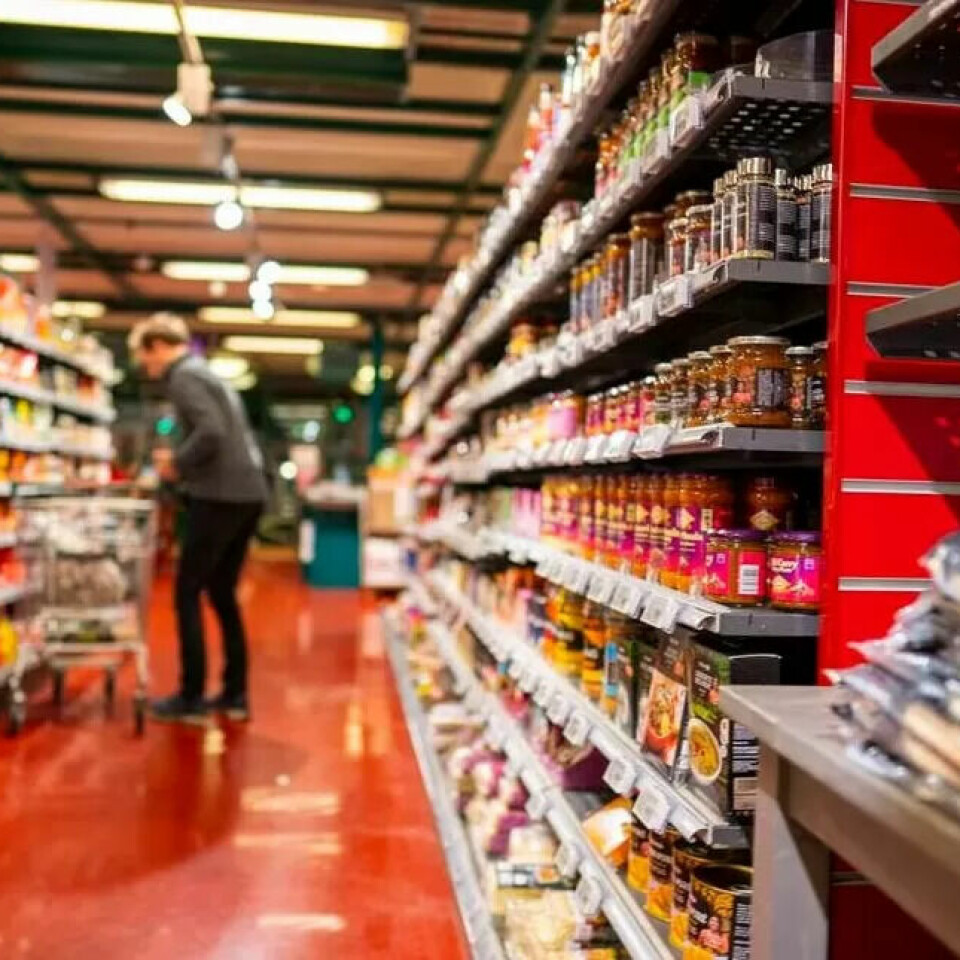ØKNING: Matvarer ble dyrere. ØKNING: Matvarer ble dyrere.