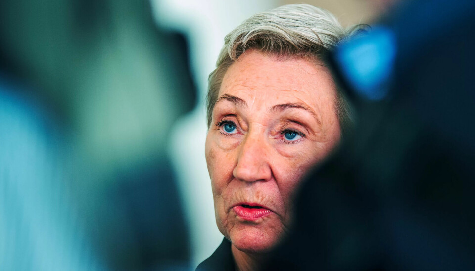OPTIMIST: – Vi finner gode løsninger også når det stormer, sier avtroppende LO-leder Peggy Hessen Følsvik. OPTIMIST: – Vi finner gode løsninger også når det stormer, sier avtroppende LO-leder Peggy Hessen Følsvik.