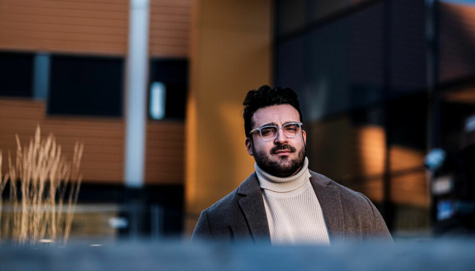Shayan Harati-Shahriari (27) utdanner seg til sosionom. Shayan Harati-Shahriari (27) utdanner seg til sosionom.