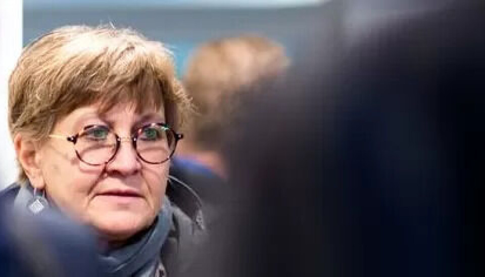 Mette Nord sier at hun håper det er en forglemmelse fra kunnskapsministerens side. Mette Nord sier at hun håper det er en forglemmelse fra kunnskapsministerens side.