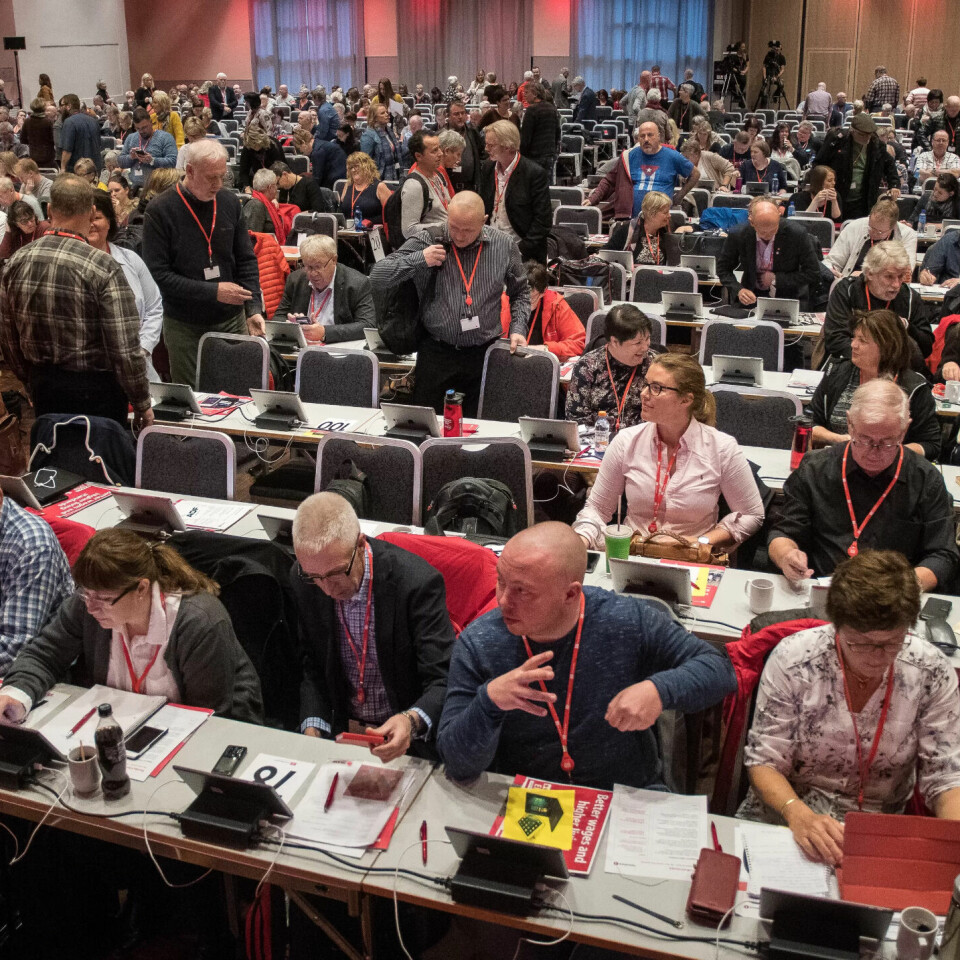 FÅ INNVANDRERE: Til tross for høy innvandrerandel i flere av Fagforbundets yrkesgrupper, er svært få representert på landsmøtet. FÅ INNVANDRERE: Til tross for høy innvandrerandel i flere av Fagforbundets yrkesgrupper, er svært få representert på landsmøtet.