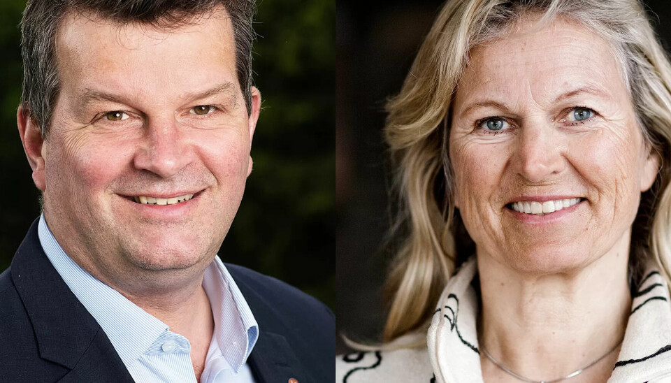 LO-sjef Hans-Christian Gabrielsen må se seg grundig slått av NHO Reiseliv-direktør Kristin Krohn Devold. LO-sjef Hans-Christian Gabrielsen må se seg grundig slått av NHO Reiseliv-direktør Kristin Krohn Devold.