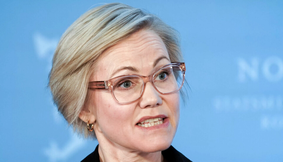 SKJERPINGS: Kjerkol kom med kritikk til pressen. SKJERPINGS: Kjerkol kom med kritikk til pressen.