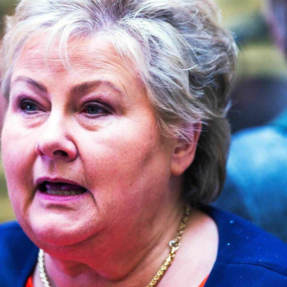 ABORTPOLITIKK: Partiet med leder Erna Solberg har selv vedtatt at dagens abortlov bør være som den er. ABORTPOLITIKK: Partiet med leder Erna Solberg har selv vedtatt at dagens abortlov bør være som den er.