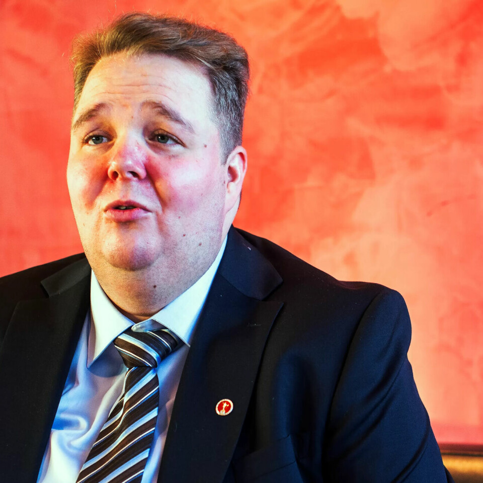Oscar Aaslund Hovin følte seg rørt og stolt ved dagens nålutdeling. Oscar Aaslund Hovin følte seg rørt og stolt ved dagens nålutdeling.