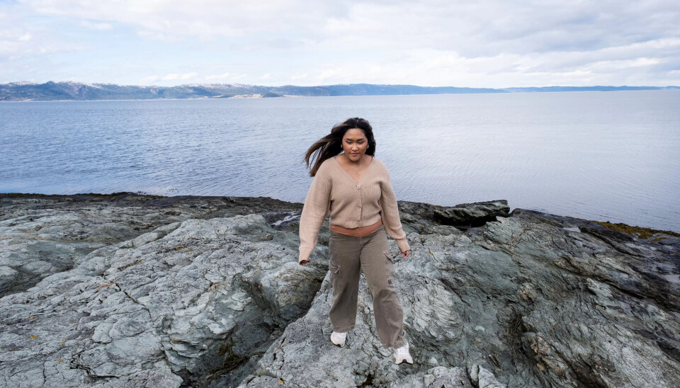 NATURTERAPI: Her langs Trondheimsfjorden gikk Jean Rose Reyes Alquizar lange turer da hun var syk. Naturen distraherte henne fra de negative tankene. NATURTERAPI: Her langs Trondheimsfjorden gikk Jean Rose Reyes Alquizar lange turer da hun var syk. Naturen distraherte henne fra de negative tankene.