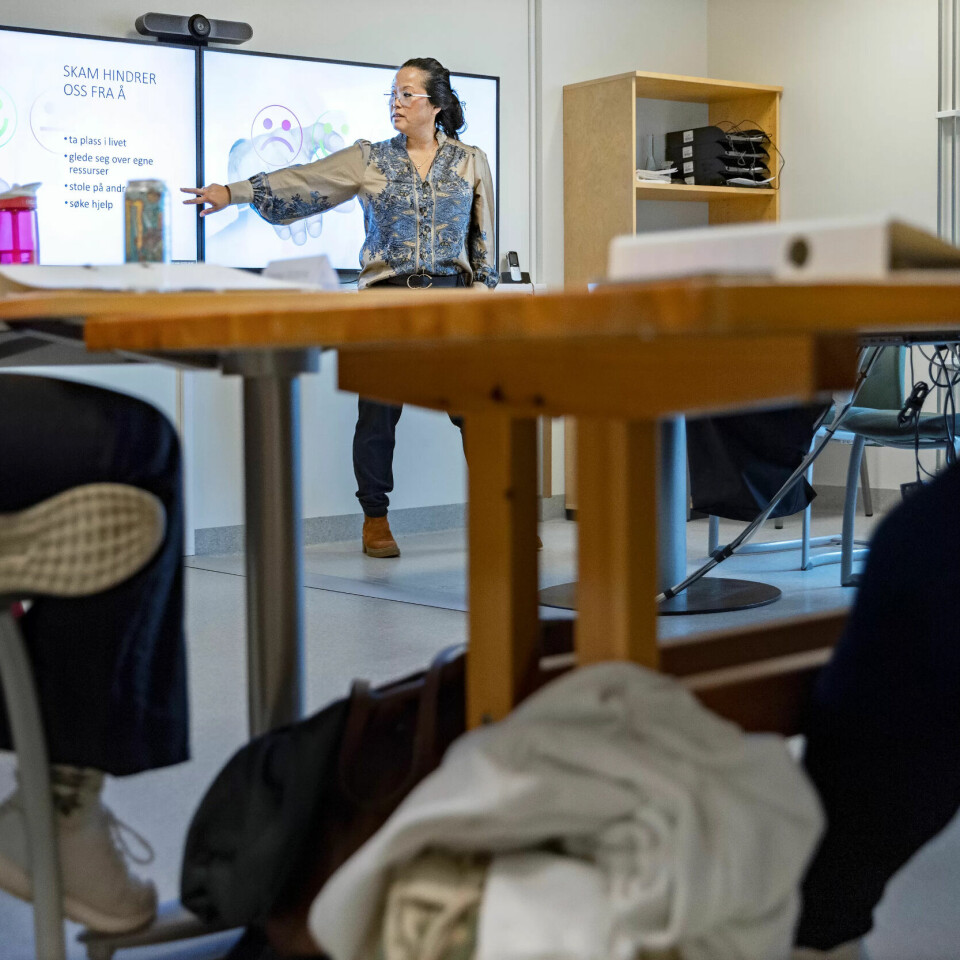 KUNNSKAP FOR Å BLI BEDRE: I den psykoedukative gruppa tas ulike temaer opp. I dag er blant annet skam på agendaen. KUNNSKAP FOR Å BLI BEDRE: I den psykoedukative gruppa tas ulike temaer opp. I dag er blant annet skam på agendaen.
