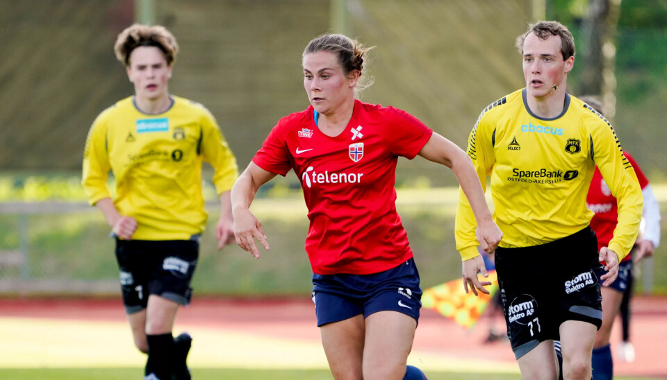 Fotballkamp er kvinnekamp