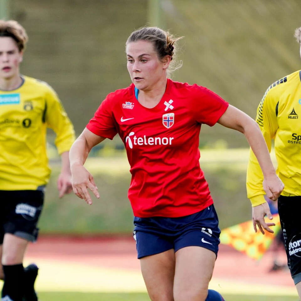 Fotballkamp er kvinnekamp
