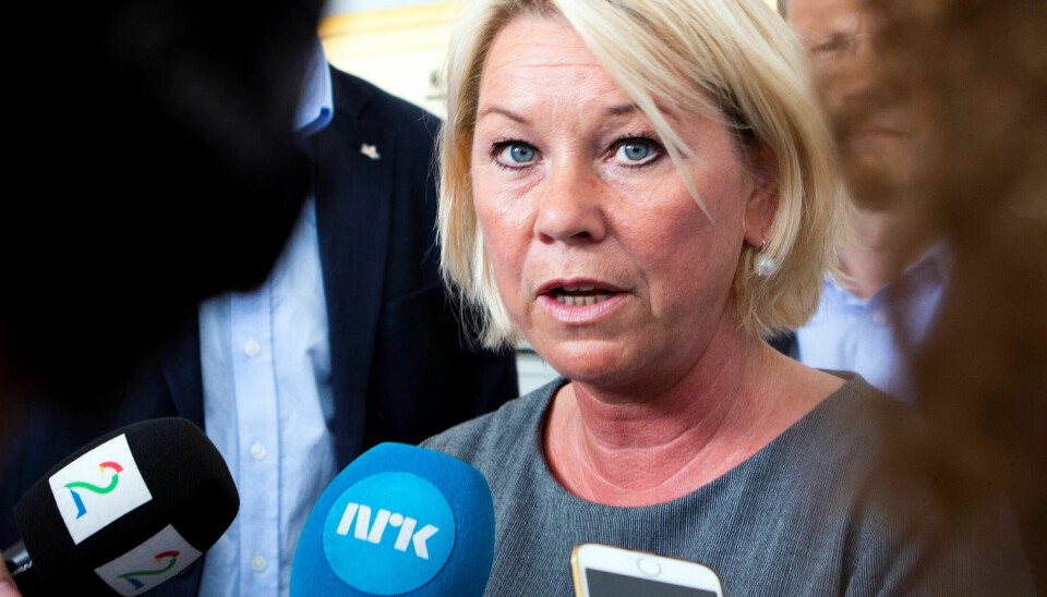 FORNØYD: Kommunal- og moderniseringsminister Monica Mæland (H) var glad for å unngå streik i staten. FORNØYD: Kommunal- og moderniseringsminister Monica Mæland (H) var glad for å unngå streik i staten.