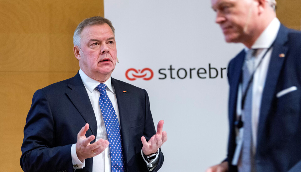 APPELLERER TIL POLTIKERNE: Storebrands Odd Arild Grefstad forsøker å få Norge til å slå seg til ro med ESAs foreløpige vurdering. APPELLERER TIL POLTIKERNE: Storebrands Odd Arild Grefstad forsøker å få Norge til å slå seg til ro med ESAs foreløpige vurdering.