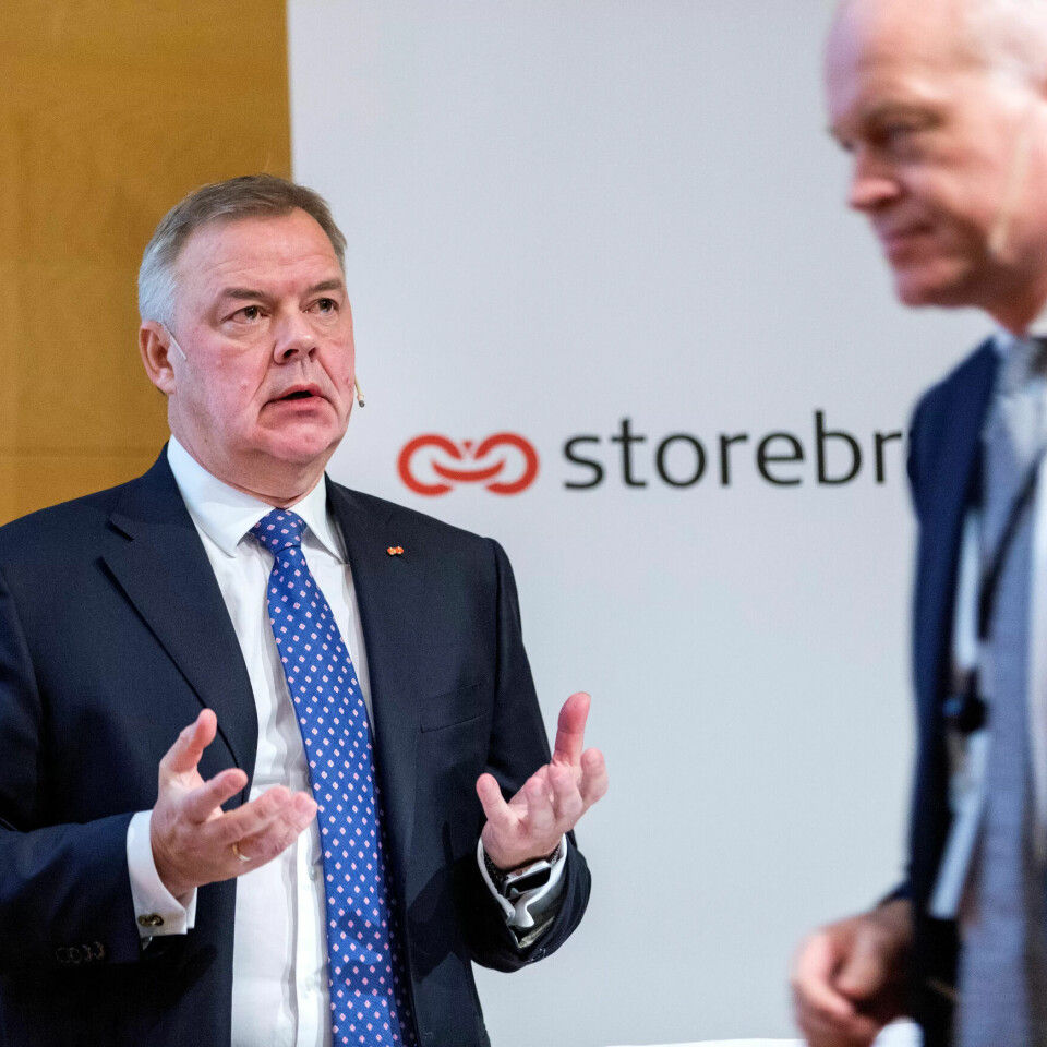 APPELLERER TIL POLTIKERNE: Storebrands Odd Arild Grefstad forsøker å få Norge til å slå seg til ro med ESAs foreløpige vurdering. APPELLERER TIL POLTIKERNE: Storebrands Odd Arild Grefstad forsøker å få Norge til å slå seg til ro med ESAs foreløpige vurdering.