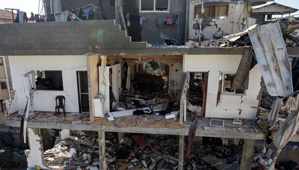 UTBOMBET: Røde Kors har åpnet feltsykehus i Rafah. UTBOMBET: Røde Kors har åpnet feltsykehus i Rafah.