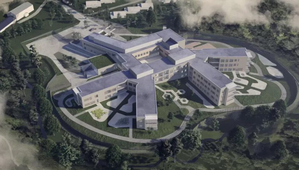 Da dette sykehuset skulle designes, fikk noen i oppgave å gå til angrep på møblene