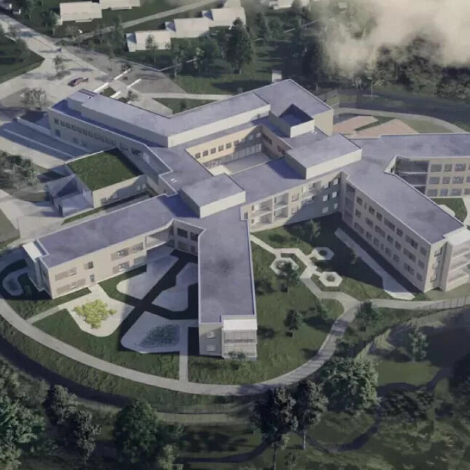 Da dette sykehuset skulle designes, fikk noen i oppgave å gå til angrep på møblene