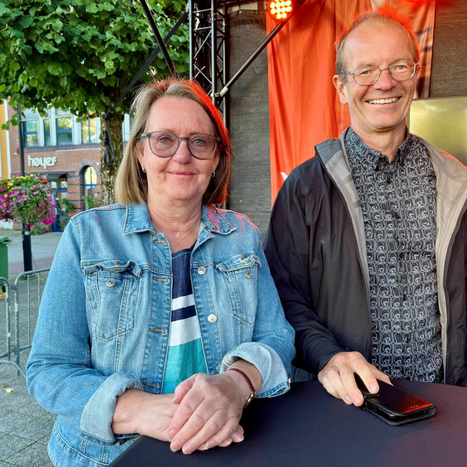DELTOK: Anne Green Nilsen og Steinar Fuglevaag fra Fagforbundet. DELTOK: Anne Green Nilsen og Steinar Fuglevaag fra Fagforbundet.
