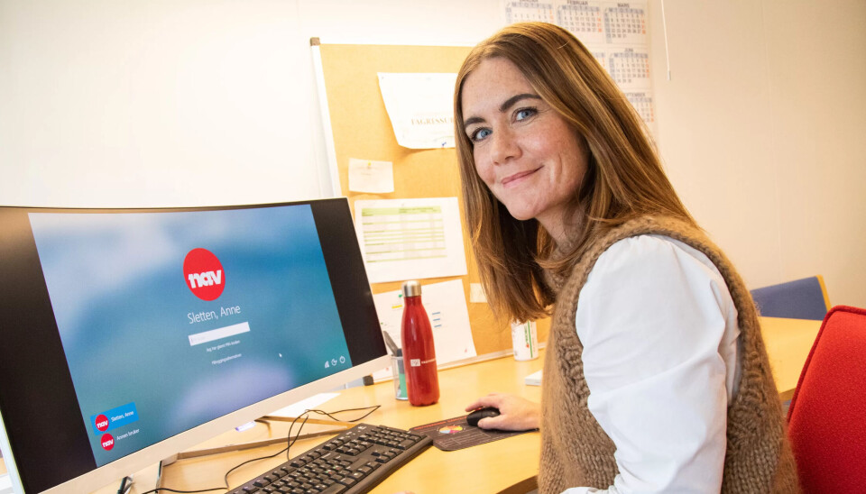LOKALKJENT: Anne Sletten framhever fordelen med små forhold. – Vi jobber tett på kontoret, men har også god kunnskap om arbeidsmarkedet, om arbeidsgivere og arbeidsplassene i lokalområdet. LOKALKJENT: Anne Sletten framhever fordelen med små forhold. – Vi jobber tett på kontoret, men har også god kunnskap om arbeidsmarkedet, om arbeidsgivere og arbeidsplassene i lokalområdet.