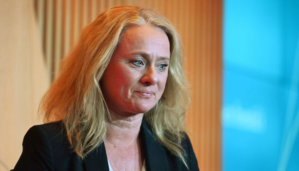 TAR STILLING: Anniken Hauglie, viseadministrerende direktør i NHO. TAR STILLING: Anniken Hauglie, viseadministrerende direktør i NHO.