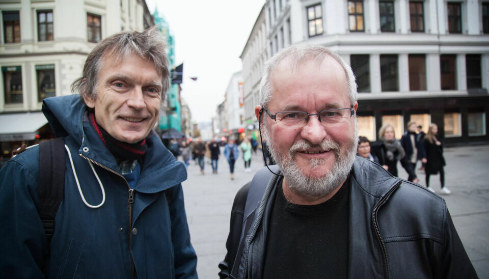 Alf Skjeseth og Morten Conradi har skrevet bok om storsabotøren Asbjørn Sunde Alf Skjeseth og Morten Conradi har skrevet bok om storsabotøren Asbjørn Sunde