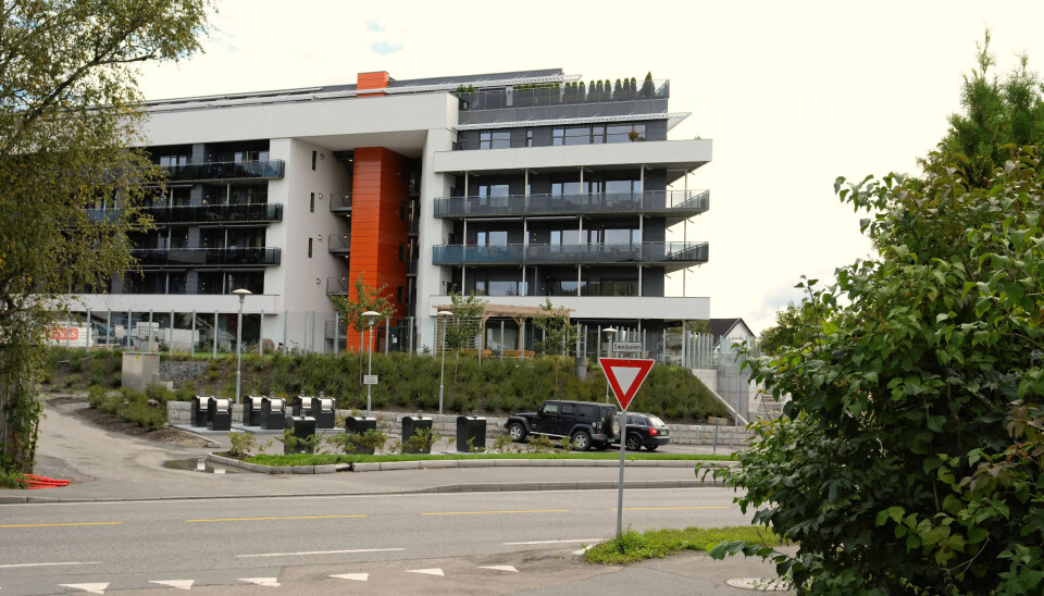 ULYKKESSTEDET: Det var her, i Haslun, at den dramatiske arbeidsulykken skjedde. ULYKKESSTEDET: Det var her, i Haslun, at den dramatiske arbeidsulykken skjedde.