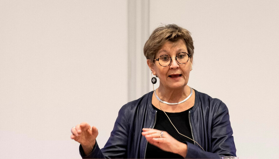 Mette nord mener det er viktig at sykehjemsbeboere behandles av så få ansatte som mulig, mener Mette Nord. Mette nord mener det er viktig at sykehjemsbeboere behandles av så få ansatte som mulig, mener Mette Nord.