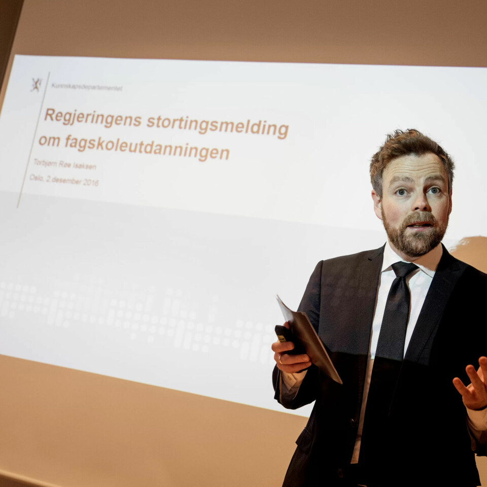Slik vil kunnskapsministeren løfte fagskoleutdanninga