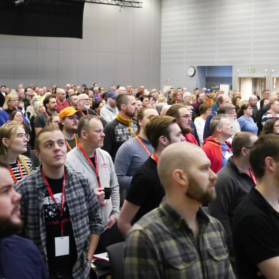 NÆRMERE 600: Salen i hotellet på Lerkendal utenfor Trondheim sentrum er fullsatt. NÆRMERE 600: Salen i hotellet på Lerkendal utenfor Trondheim sentrum er fullsatt.