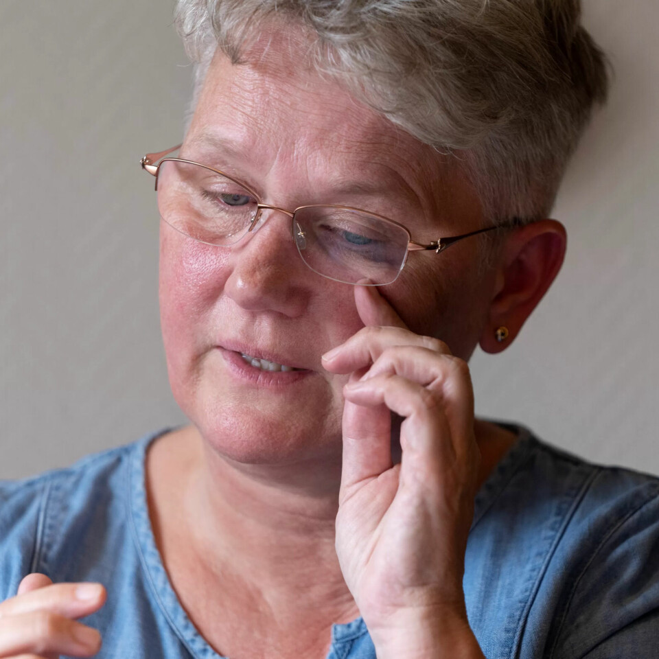 VELFERDSERFARING: For ti år siden mistet Madland sin første ektemann. Mens han var syk, erfarte hun velferdsstaten. Tanken på at den kan gå tapt, skremmer henne. VELFERDSERFARING: For ti år siden mistet Madland sin første ektemann. Mens han var syk, erfarte hun velferdsstaten. Tanken på at den kan gå tapt, skremmer henne.