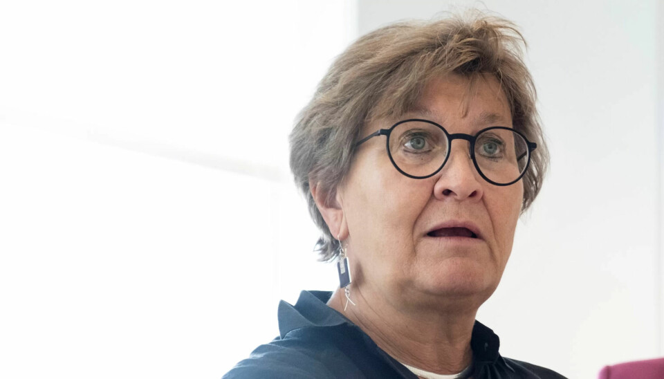 – Høyre har bløffa seg gjennom valgkampen, og var ikke ærlige da vi gang på gang spurte om hvordan de skal sikre våre medlemmer gode lønns- og pensjonsvilkår ved privatisering, sier Mette Nord. – Høyre har bløffa seg gjennom valgkampen, og var ikke ærlige da vi gang på gang spurte om hvordan de skal sikre våre medlemmer gode lønns- og pensjonsvilkår ved privatisering, sier Mette Nord.