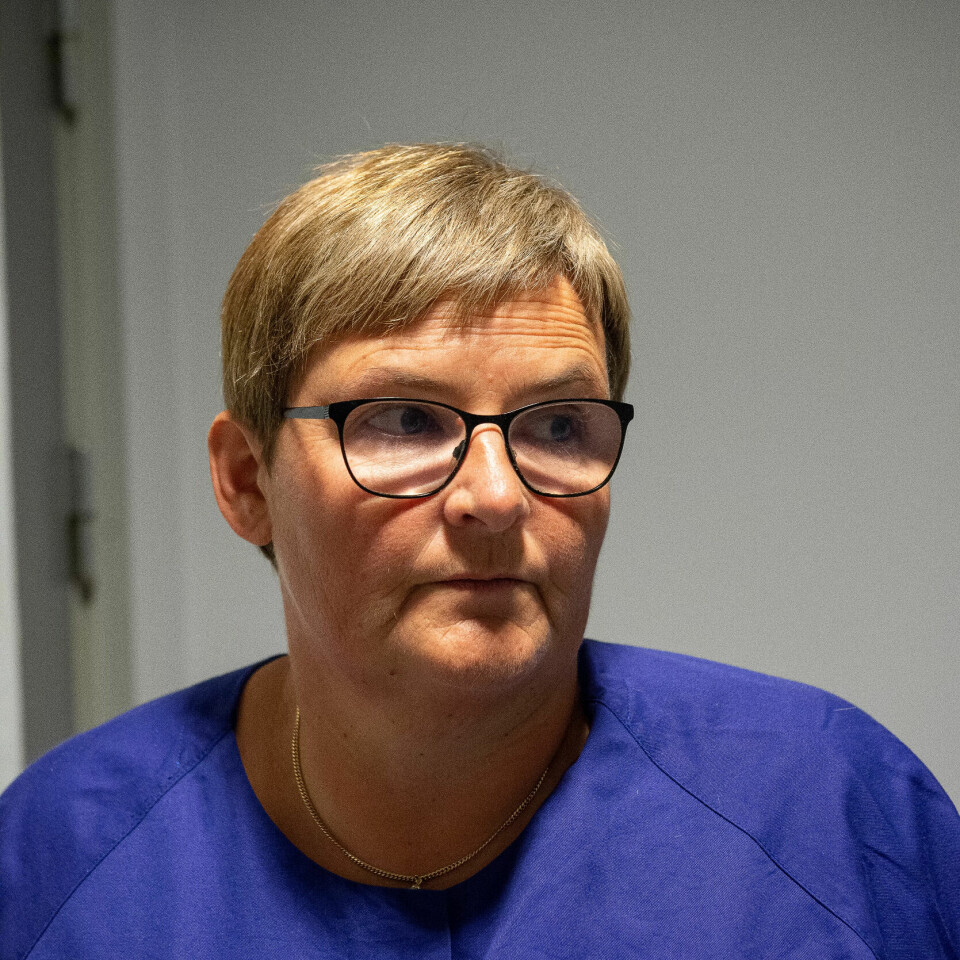 Plasstillitsvalgt og helsefagarbeider Ellen Fjæra jobber nattevakt på Eide omsorgssenter. Plasstillitsvalgt og helsefagarbeider Ellen Fjæra jobber nattevakt på Eide omsorgssenter.