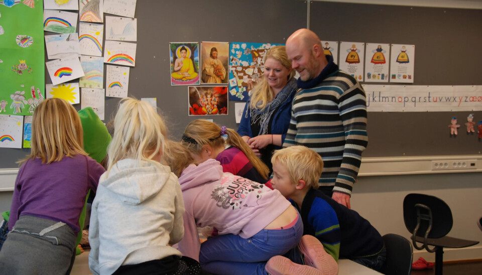 Alle førsteklassinger får gratis SFO fra høsten 2022. Illustrasjonsfoto/Arkivfoto Alle førsteklassinger får gratis SFO fra høsten 2022. Illustrasjonsfoto/Arkivfoto