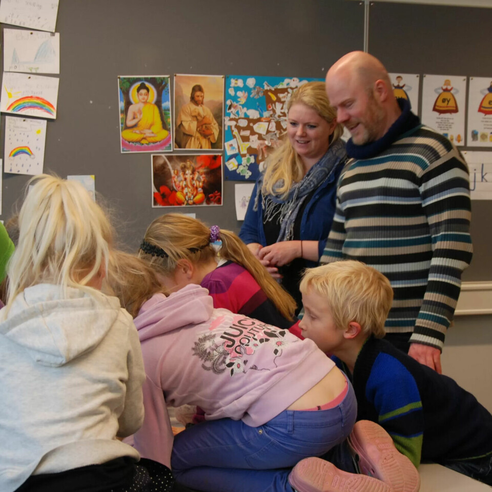 Alle førsteklassinger får gratis SFO fra høsten 2022. Illustrasjonsfoto/Arkivfoto Alle førsteklassinger får gratis SFO fra høsten 2022. Illustrasjonsfoto/Arkivfoto