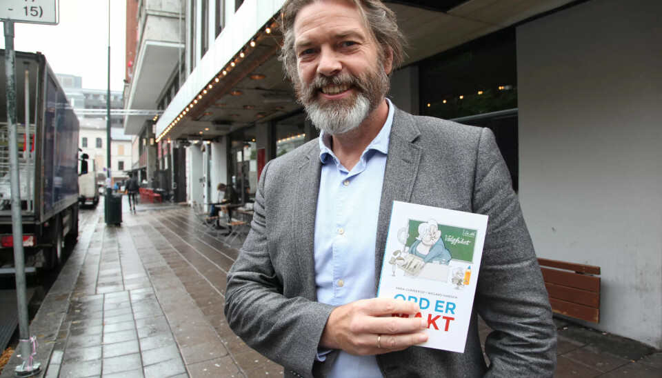 ORDVALG: Wegard Harsvik mener norsk venstreside har mye å lære av høyresiden, og har skrevet bok om det. ORDVALG: Wegard Harsvik mener norsk venstreside har mye å lære av høyresiden, og har skrevet bok om det.