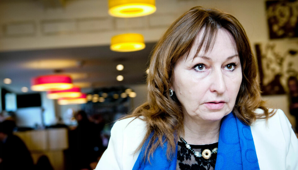 KRISEÅR: – 2024 var et kriseår, og det er fortsatt anstrengt i mange kommuner, sier KS-leder Gunn Marit Helgesen.