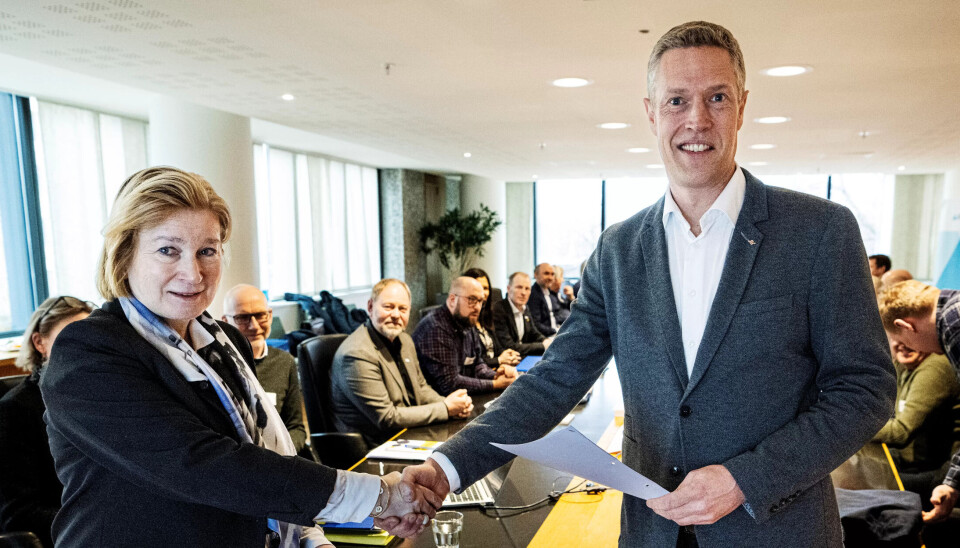 HAR TROEN: Christian Justnes er Fellesforbundets forhandlingsleder. Han tror på en løsning. HAR TROEN: Christian Justnes er Fellesforbundets forhandlingsleder. Han tror på en løsning.