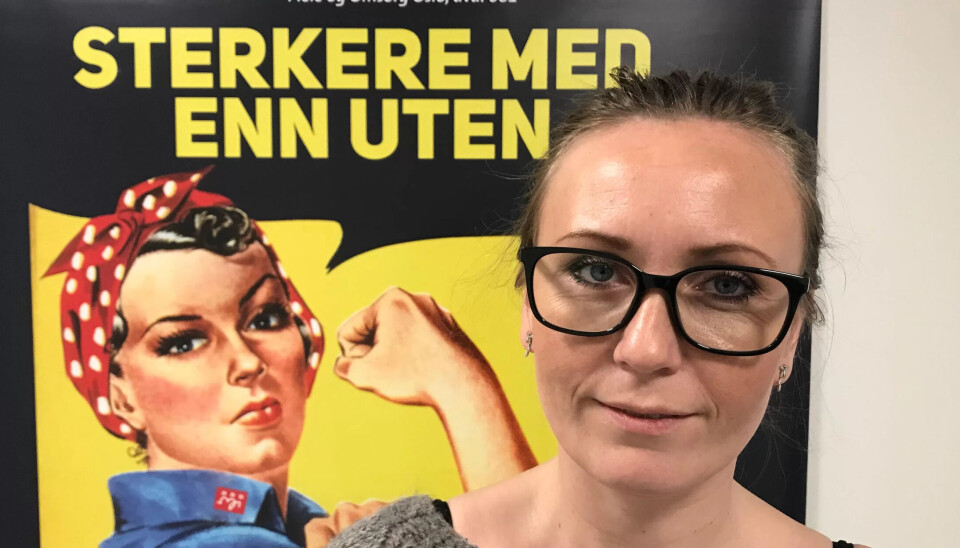 FØRNØYD: Rita Einarsen jobber i hjemmetjenesten og er plasstillitsvalgt for fagforbundet i bydel Bjerke. FØRNØYD: Rita Einarsen jobber i hjemmetjenesten og er plasstillitsvalgt for fagforbundet i bydel Bjerke.
