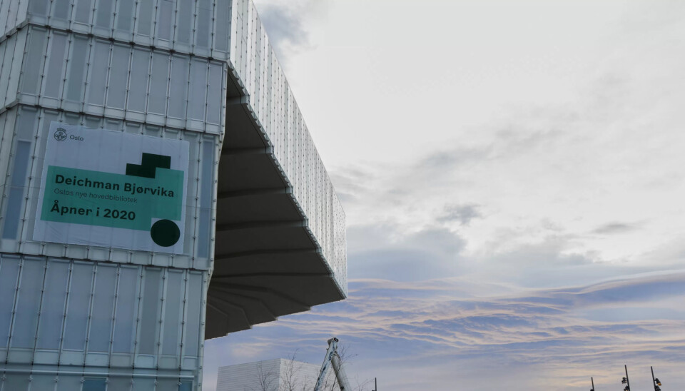 Nye Deichman i Bjørvika åpner torsdag. Lokalene kan også brukes av organisasjoner som Sian, skal vi tro biblioteksjefen. Foto: Paul Kleiven / NTB scanpix Nye Deichman i Bjørvika åpner torsdag. Lokalene kan også brukes av organisasjoner som Sian, skal vi tro biblioteksjefen. Foto: Paul Kleiven / NTB scanpix