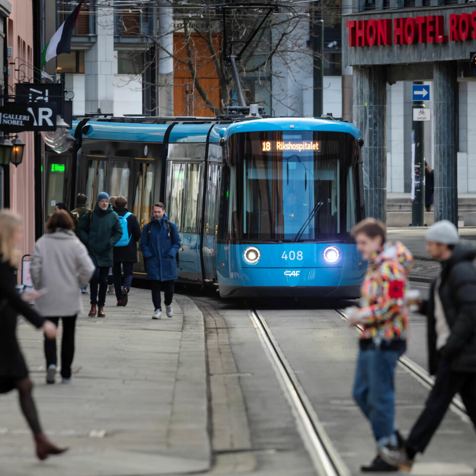De nye trikkene er nå å se i Oslos gater. De nye trikkene er nå å se i Oslos gater.