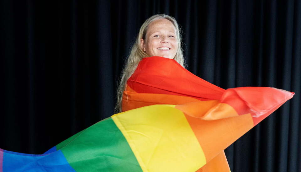 Barnepleier Hanne Nilsen er festivalleder for Skeivå. Barnepleier Hanne Nilsen er festivalleder for Skeivå.