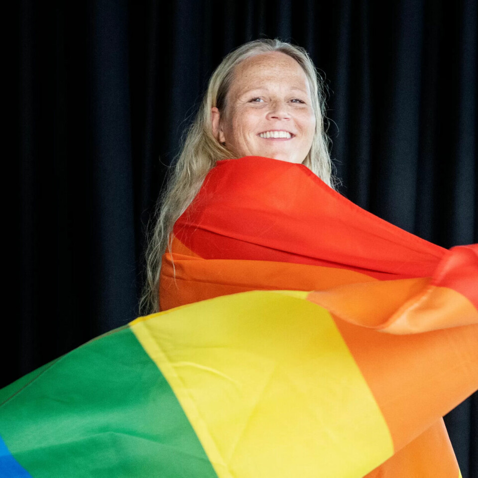 Barnepleier Hanne Nilsen er festivalleder for Skeivå. Barnepleier Hanne Nilsen er festivalleder for Skeivå.