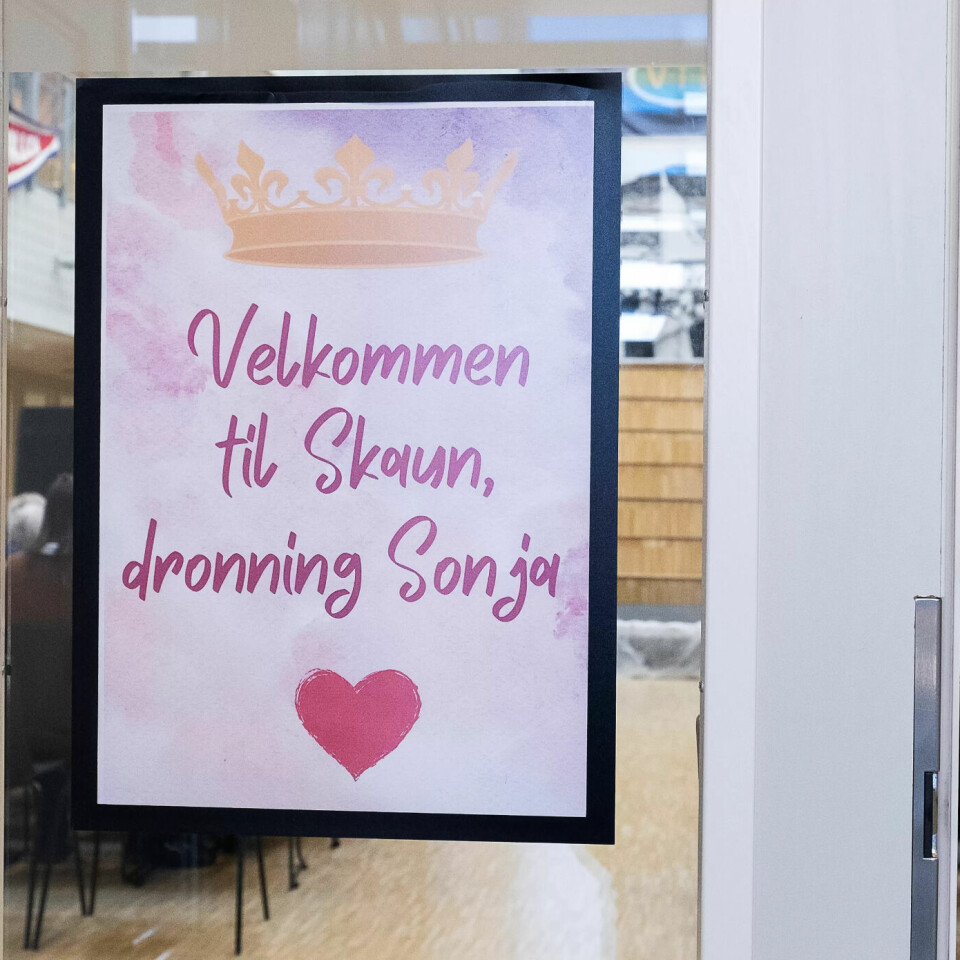 Kanskje kommer dronninga til Skaun
